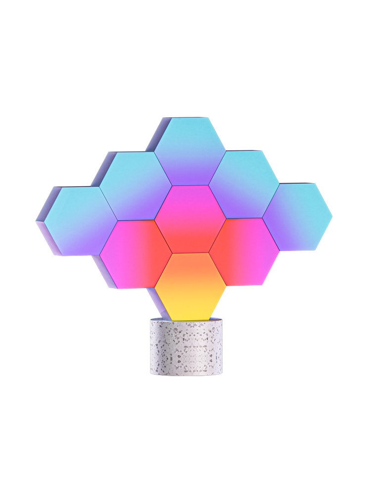 Cololight Hexagon Rhythm KIT — LifeSmart product supplied by Earth's Material in Saudi Arabia