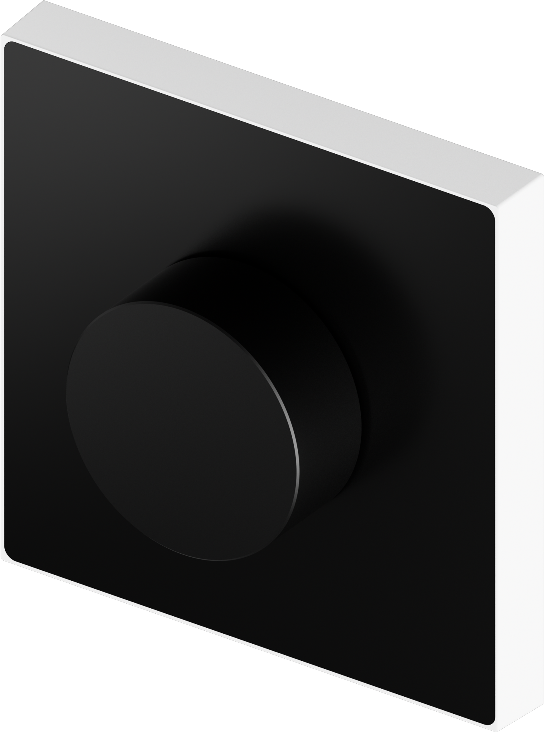 Triac Dimmer Switch (Black-White Frame) — LifeSmart product supplied by Earth's Material in Saudi Arabia